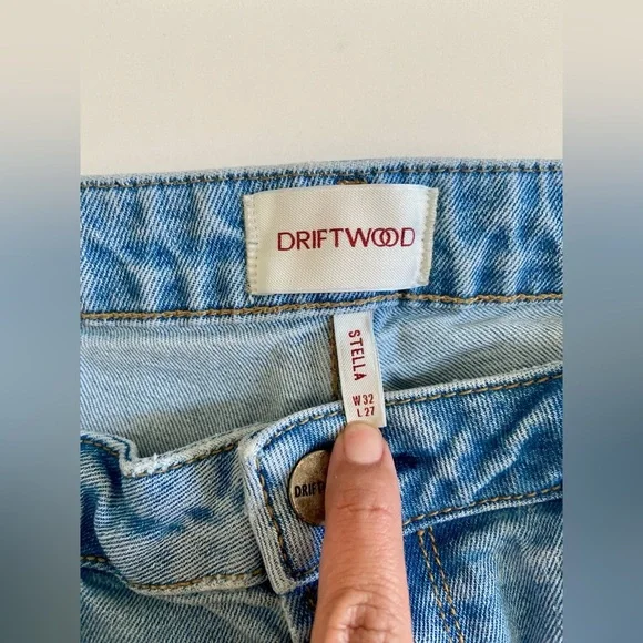 Driftwood Stella “cloud” straight relaxed leg jeans - Picture 9 of 15